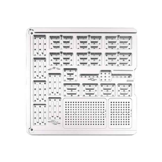 Sistema de placa de forma laminal en caliente instrumentos quirúrgicos de hueso